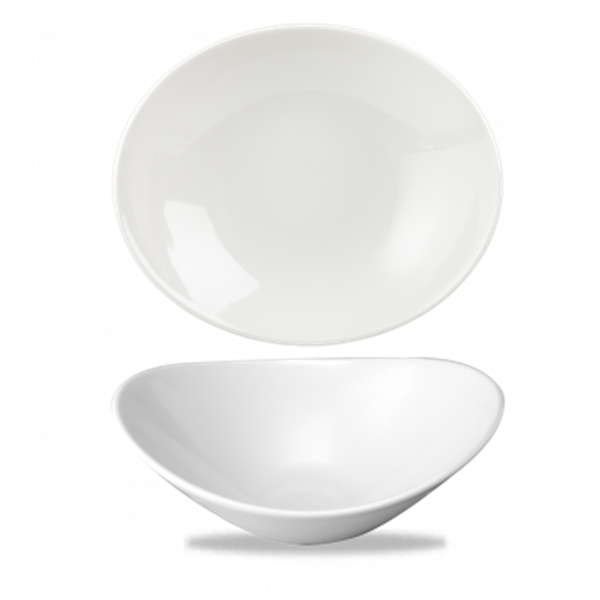 White Orbit Oval Pasta Bowl 21oz