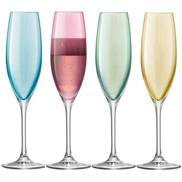 LSA Polka Champagne Flutes 7.9oz 225ml