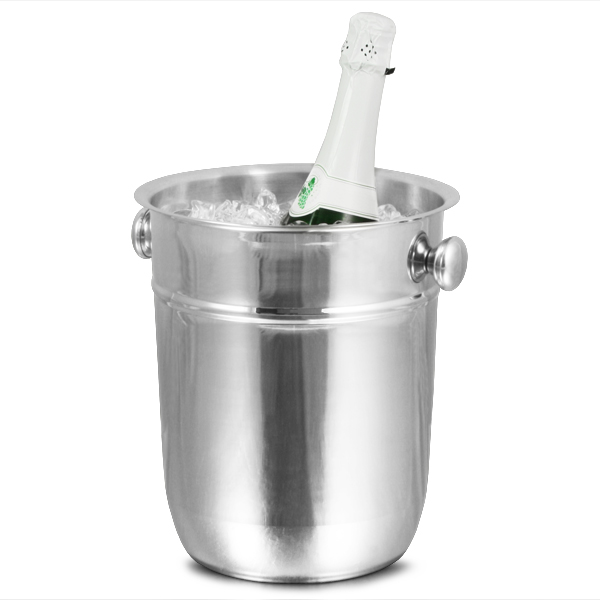 stainless steel champagne bucket