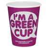 I'm A Green Cup Compostable Paper Coffee Cup 8oz / 230ml