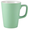 Genware Latte Mug Green 12oz / 340ml