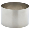 Stainless Steel Mousse Ring 9 x 6cm