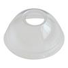 Recyclable PET Dome Lid with Hole
