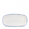Stonecast Hints Indigo Chefs Oblong Plate 11.75 x 6inch