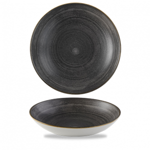Stonecast Raw Black Evolve Coupe Bowl 9.75inch