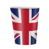 Paper Cup Union Jack Printed Single Wall 8oz / 227ml