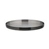 Brushed Black Round Plate 9inch / 23cm
