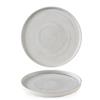 Stonecast Canvas Grey Walled Plate 8.25inch / 21cm