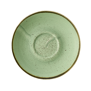Churchill Stonecast Sage Green Cafe Cappuccino Saucer 6.25inch / 15.8cm